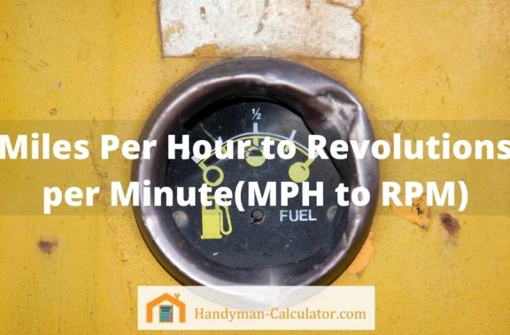 MPH to RPM Calculator