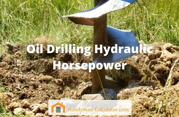 Oil Drilling Hydraulic Horsepower